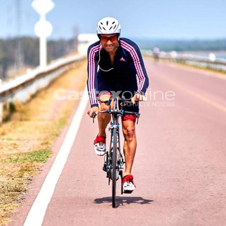 Silvio Villalva tuvo una gran carrera en Tandil y terminó sexto en su categoría