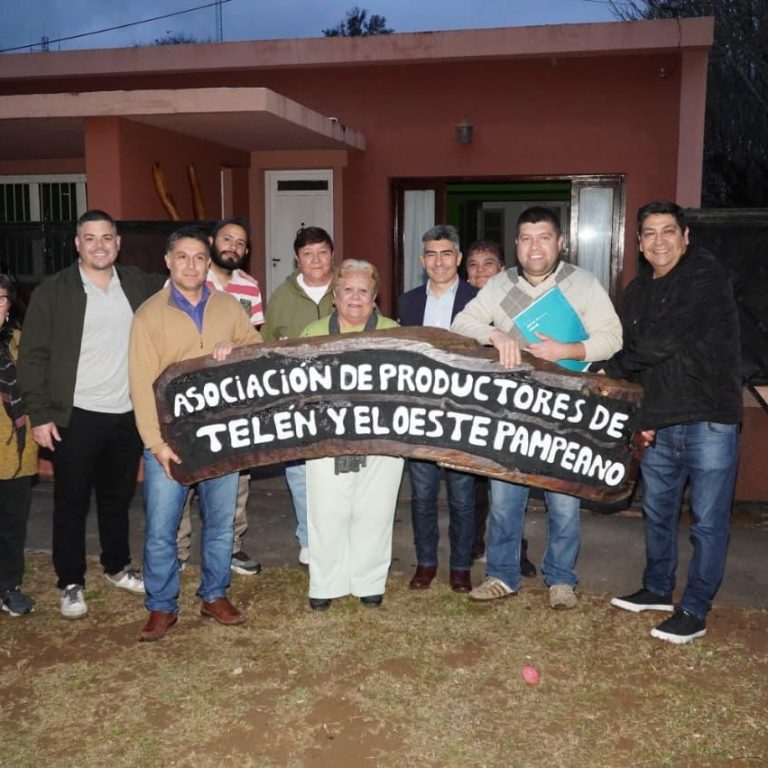 Telén: la Asociación de Productores del Oeste Pampeano obtuvo el reconocimiento de “estado al día”