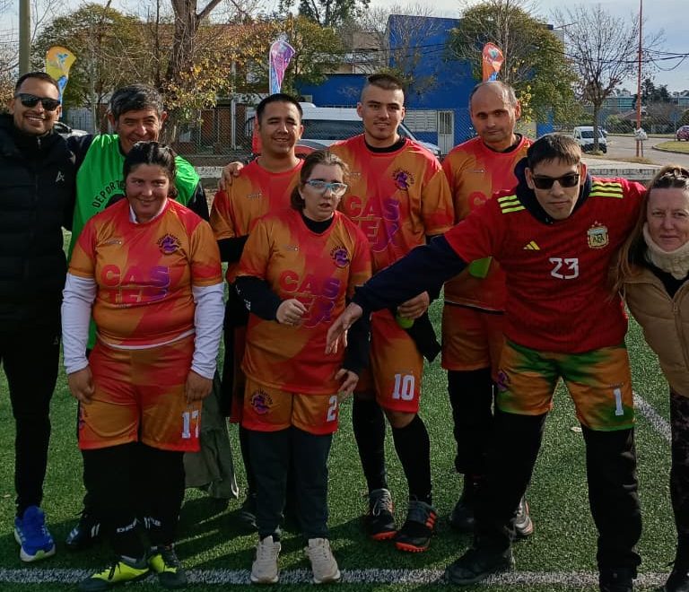 Eduardo Castex presente en el inicio de la Liga Provincial de Fútbol para Personas con Discapacidad