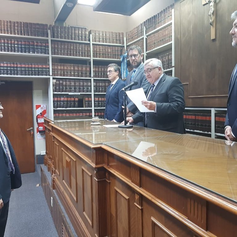 Gustavo Arballo asumió como juez de la Cámara de Apelaciones de Santa Rosa