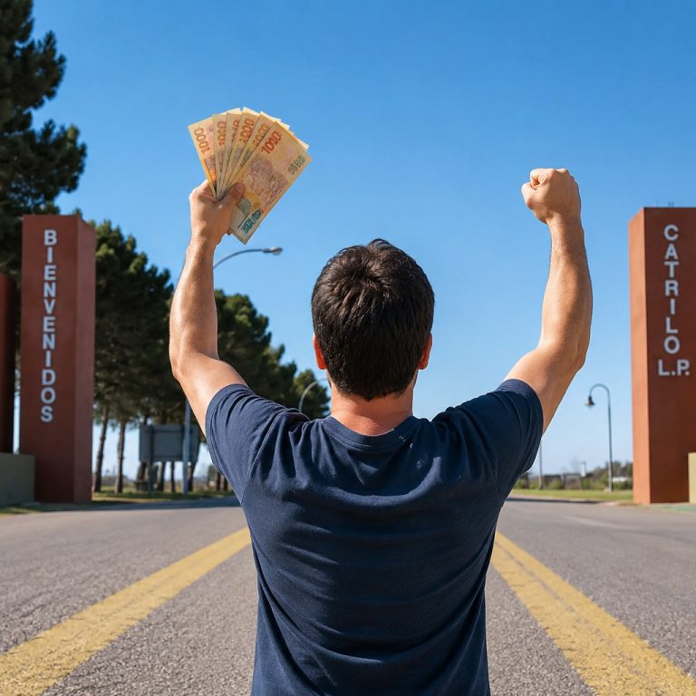Un plomero de Catriló ganó más de $1.365 millones en el Quini 6 y revolucionó al pueblo