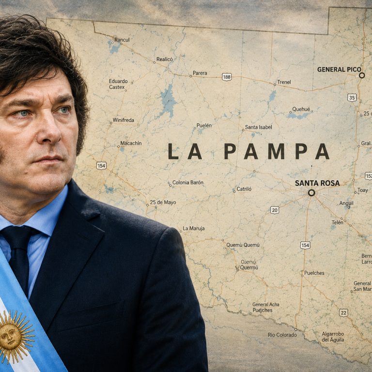 El Presidente Milei tendría previsto viajar a La Pampa en octubre
