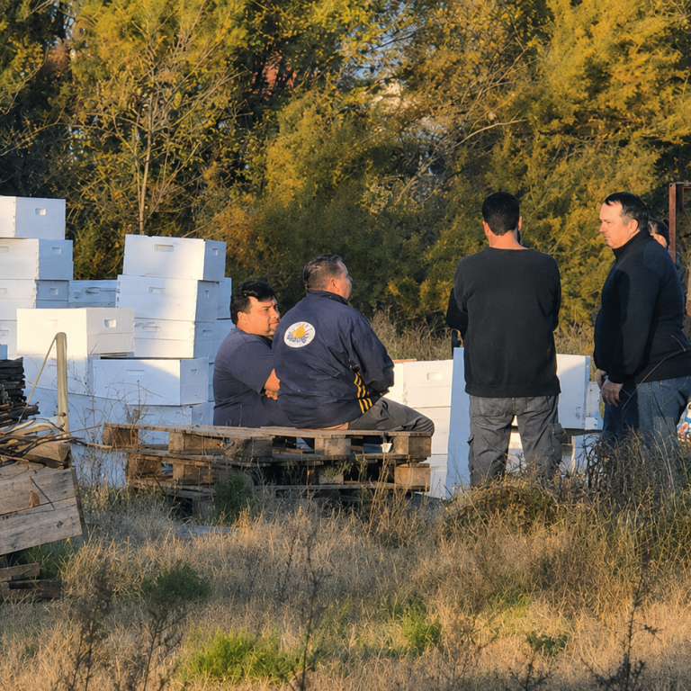 Recuperaron unas 150 colmenas robadas en allanamientos y hay un joven castense imputado