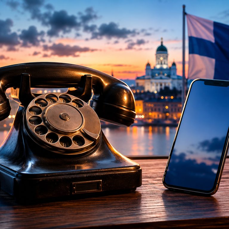 Finlandia apagó el teléfono fijo: tras más de 140 años, el país puso fin a un servicio histórico