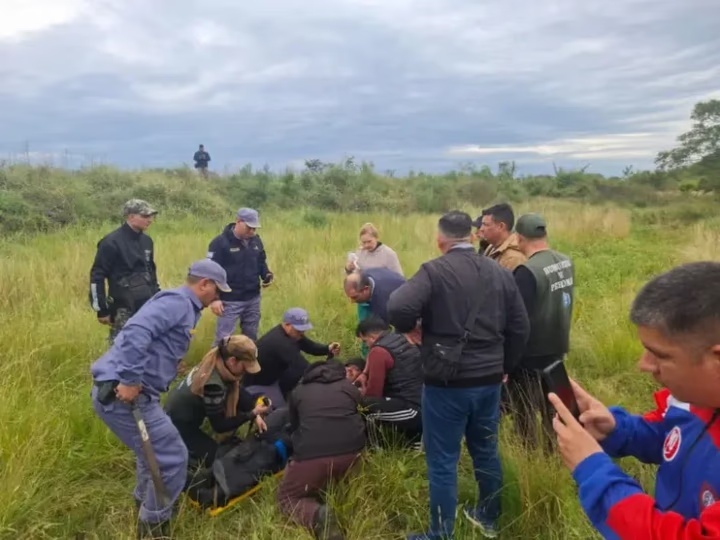 Un dron de la Policía halló con vida a un joven que llevaba casi 20 días desaparecido en Chaco