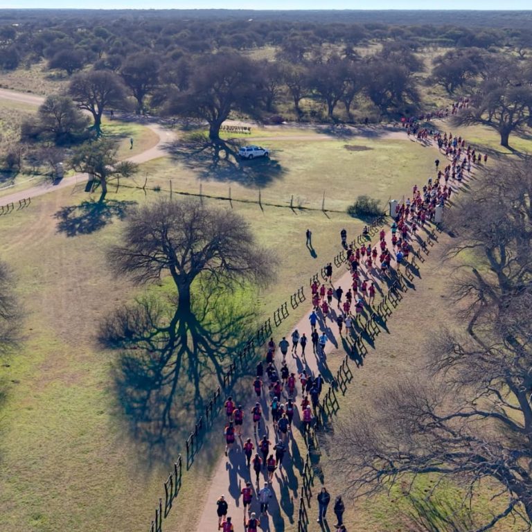 Parque Luro fue escenario de una multitudinaria jornada de trail pese a las bajas temperaturas