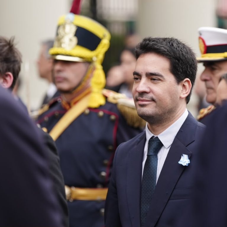 Ravier acompañó a Milei en los actos oficiales por el Día de la Independencia