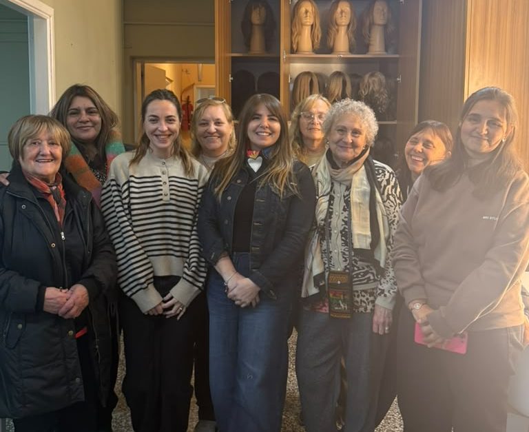 Victoria Huala visitó Asociación Soles y destacó el proyecto de la futura sala de quimioterapia en Castex