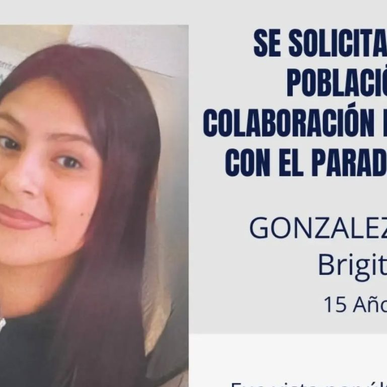 Solicitan colaboración para encontrar a una adolescente de 15 años en Santa Rosa