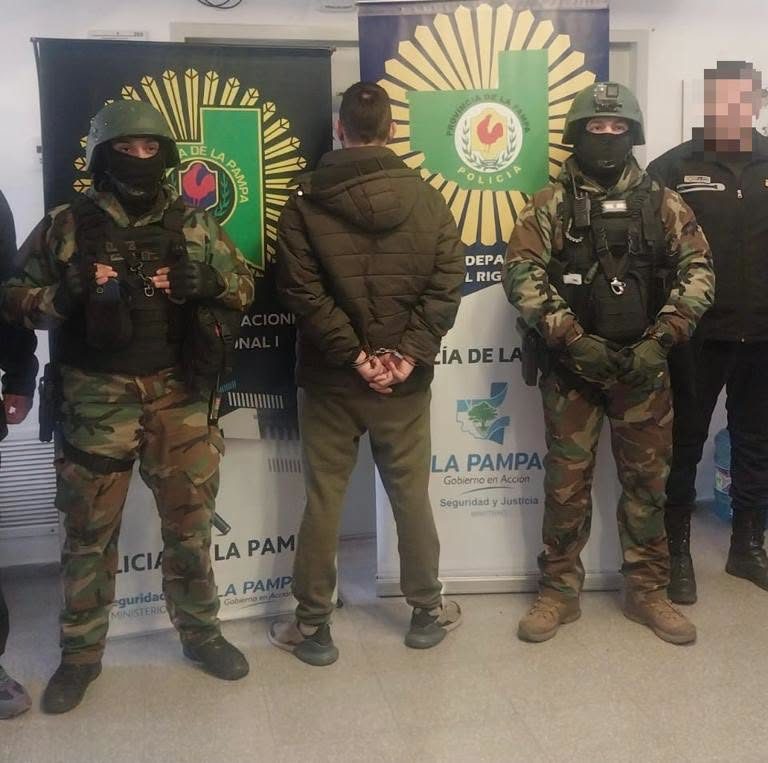 Allanamiento en Miguel Riglos: secuestran un arma, marihuana y detienen a un hombre por venta de drogas