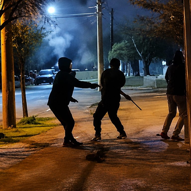 Violenta pelea en Intendente Alvear: un hombre sigue en terapia intensiva y hay tres demorados
