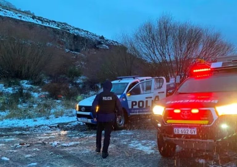 Tragedia en Neuquén: murió una nena de 9 años tras un despiste en medio de una intensa nevada