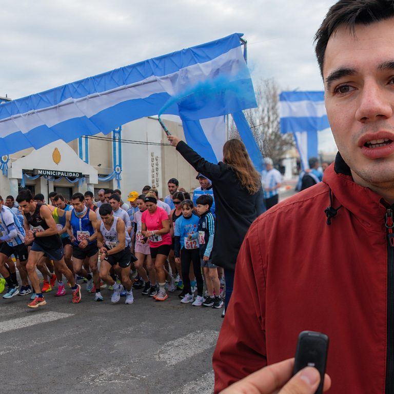 Elosegui destacó la participación de más de 90 corredores y ya piensa en la Media Maratón Aniversario