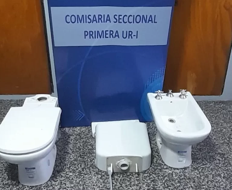 Empleado imputado por sustraer sanitarios de una obra en construcción en Santa Rosa