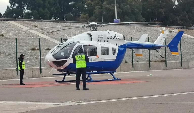 Trasladaron en un vuelo sanitario a una niña pampeana de 10 años para un tratamiento de alta complejidad