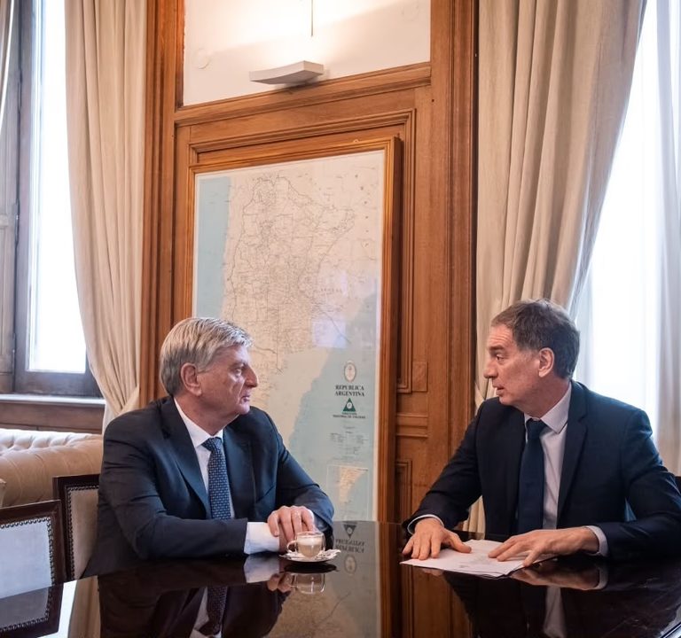 Ziliotto llevó a Casa Rosada el reclamo por una deuda que supera los $400 mil millones