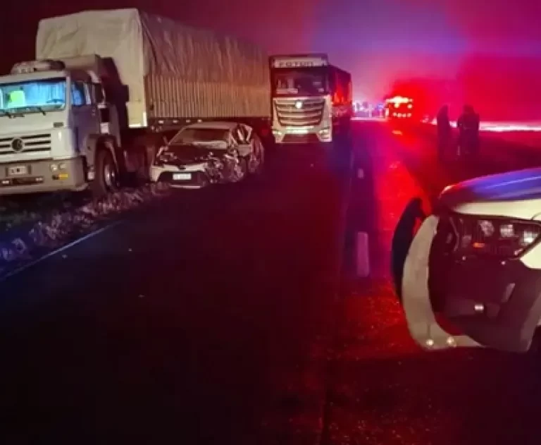 Una mujer de General Pico murió en un triple choque sobre la Ruta 188