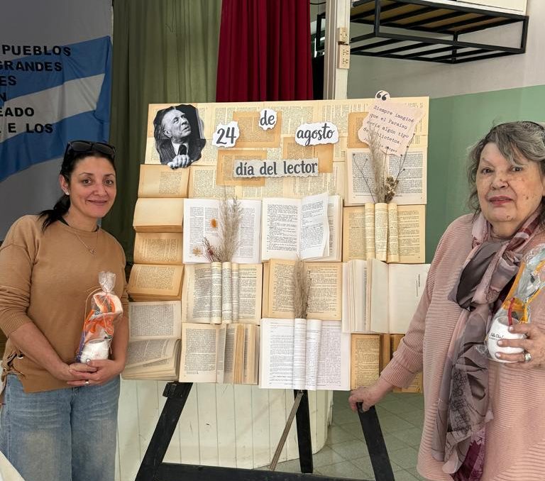 El Colegio Secundario Conhelo celebró el Día del Lector con una emotiva jornada literaria