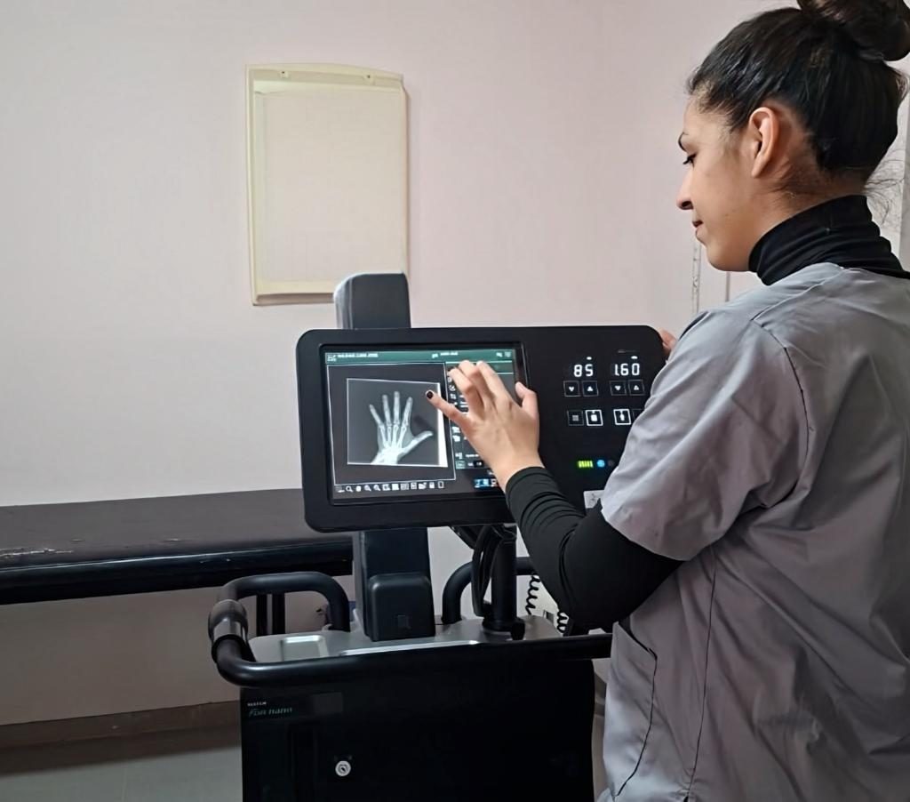 La Humada incorporó un moderno equipo móvil de rayos X digitalizado