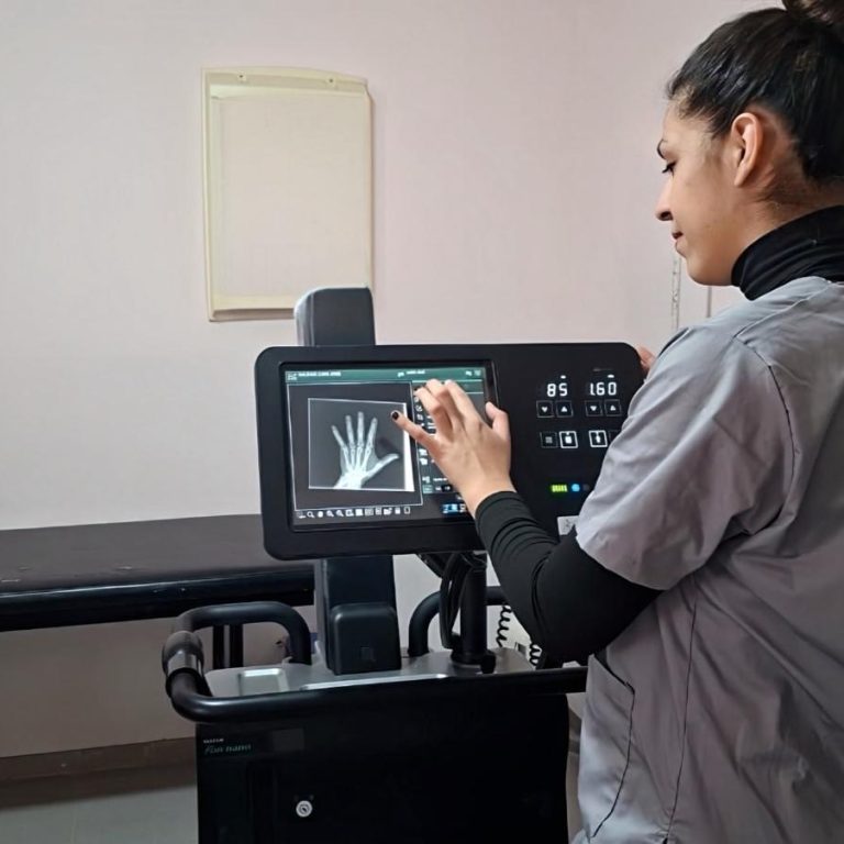 La Humada incorporó un moderno equipo móvil de rayos X digitalizado