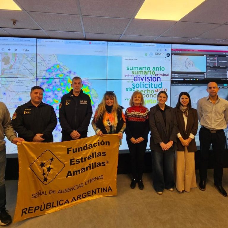 Estrellas Amarillas participó de un encuentro institucional en el Centro de Monitoreo Urbano porteño
