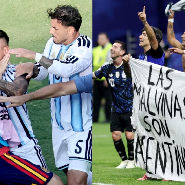 Dura sanción de la FIFA: 10 partidos para Paredes y una fuerte multa a la AFA por la bandera de Malvinas