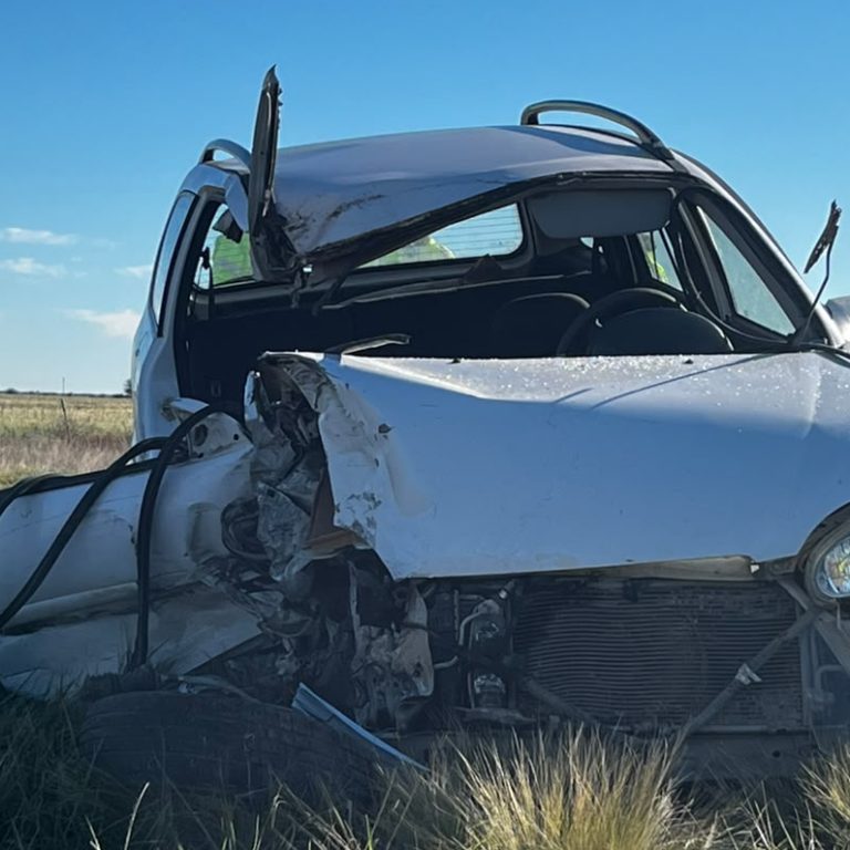 Corte total en la Ruta Nacional 35 por un grave siniestro vial