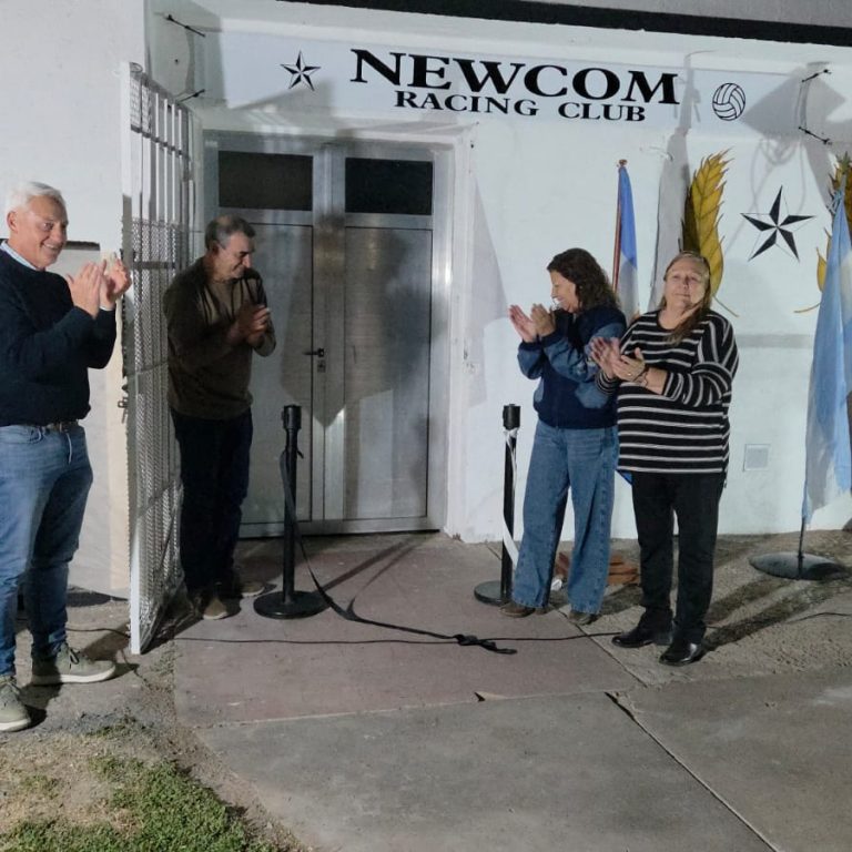 Racing Club inauguró “La Casita del Newcom”, un espacio propio construido con trabajo y colaboración