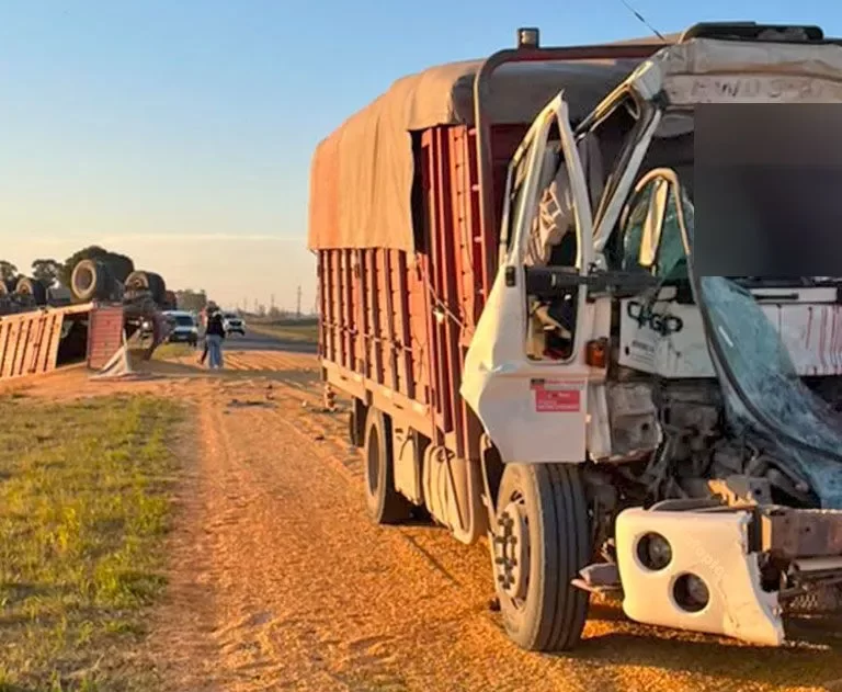 Falleció el camionero herido en el violento choque entre Miguel Cané y Quemú