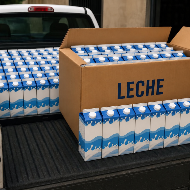 Lo denunciaron por robar electricidad y deberá donar 80 litros de leche para evitar el juicio