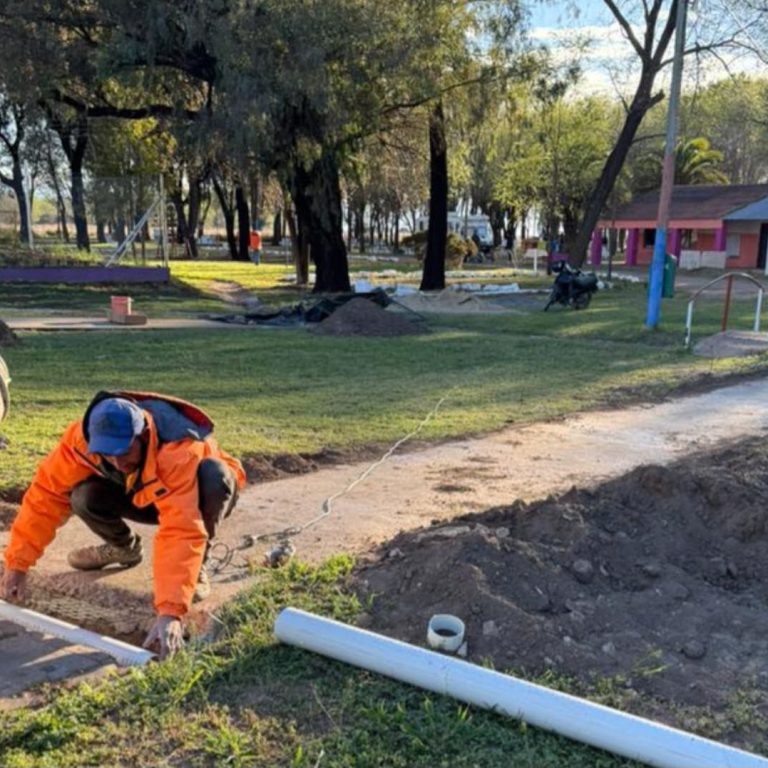 Nuevas obras y mejoras en el Polideportivo Municipal de Eduardo Castex