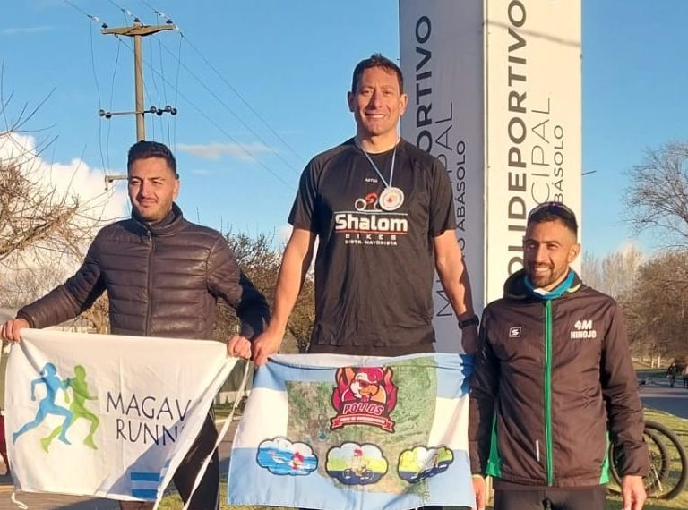 Gran actuación de Pablo Rigal: cuarto en la general y ganador de su categoría en el Duatlón de Trenque Lauquen