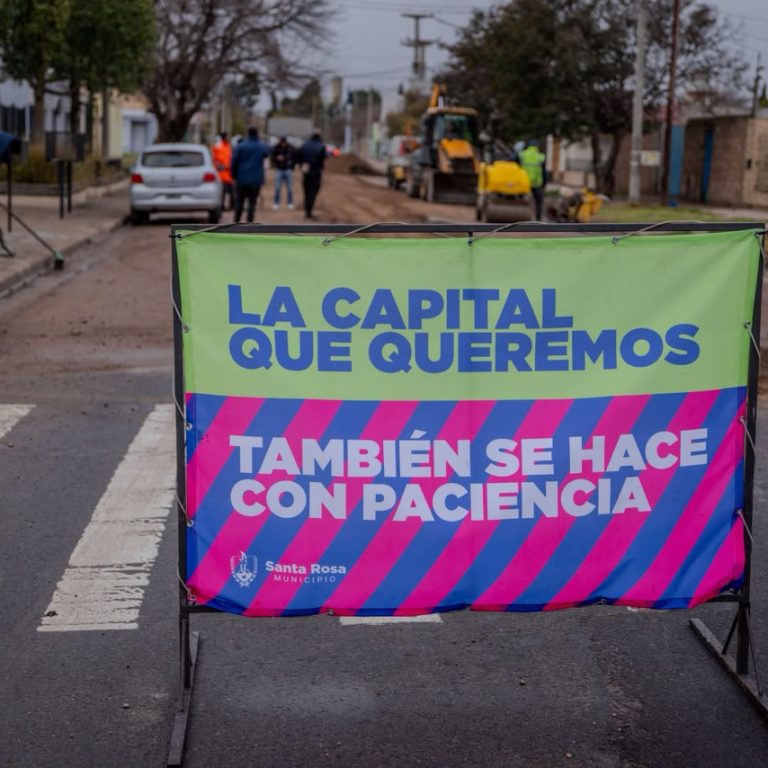 Santa Rosa en Obra: los cortes de tránsito de la semana