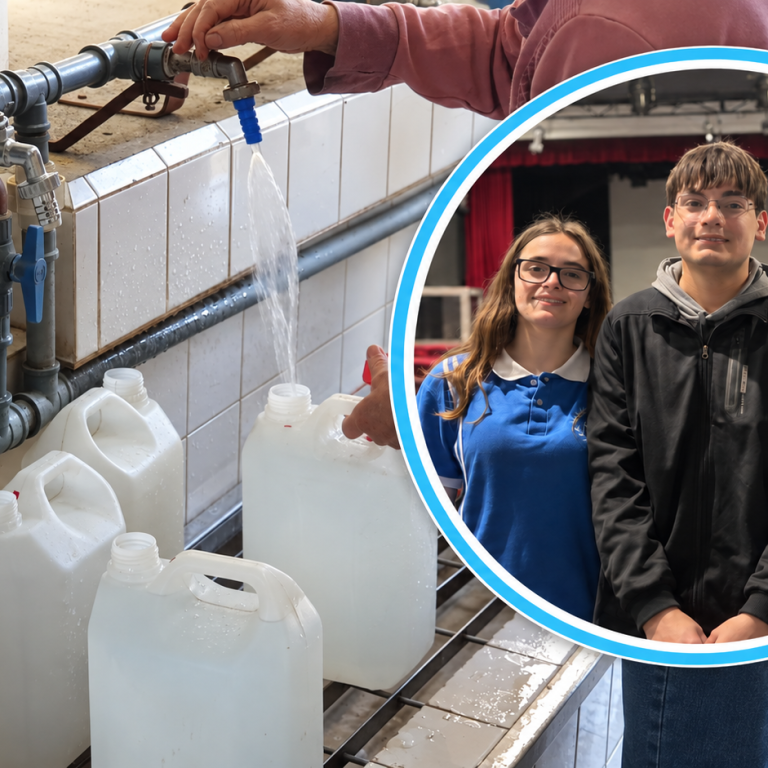 “Higienagua”: estudiantes de Castex insisten en concientizar sobre el consumo y la manipulación del agua