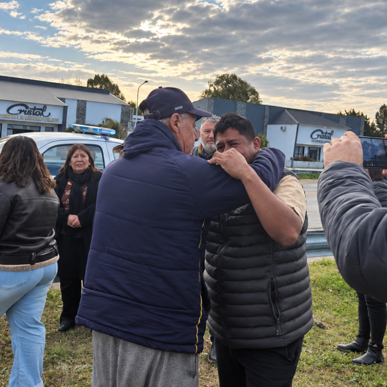 Joaquín Díaz agradeció el apoyo de Castex: “Nos dieron el abrazo que necesitábamos”