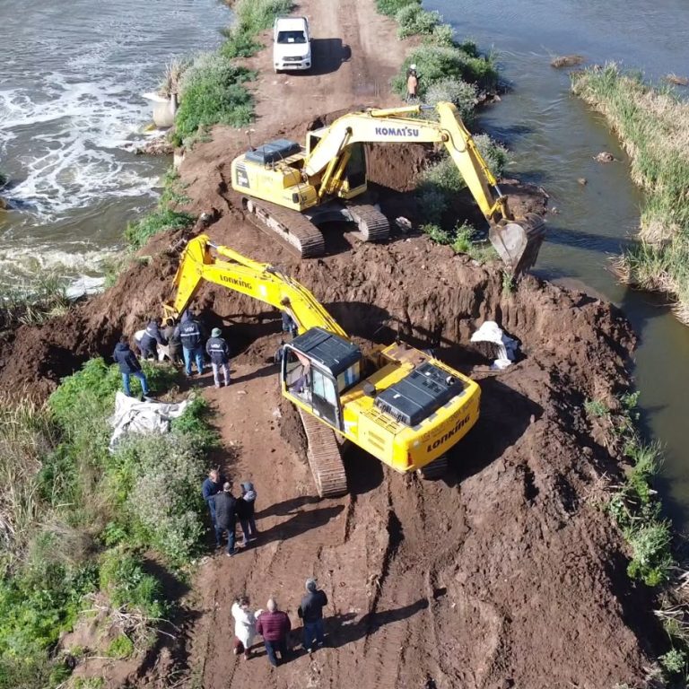 La Pampa y Buenos Aires ampliaron la capacidad de escurrimiento del río Quinto