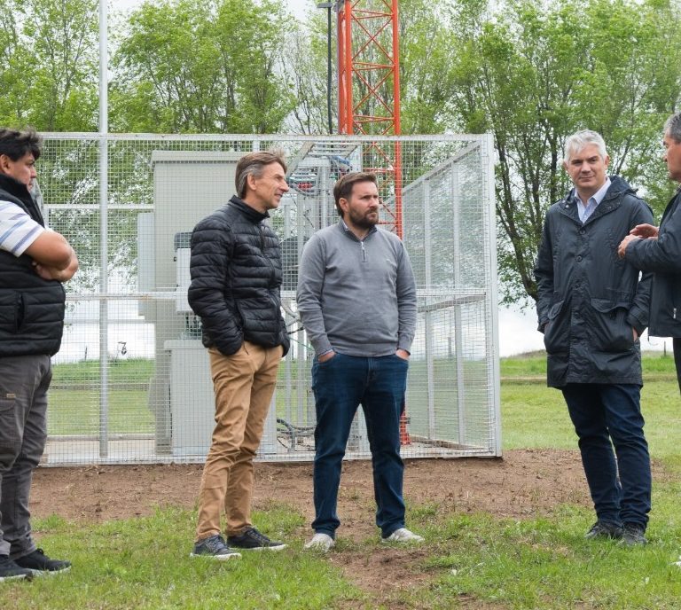 Unanue ya tiene señal de celular: una nueva antena brinda cobertura al pueblo, la zona rural y la Ruta 35