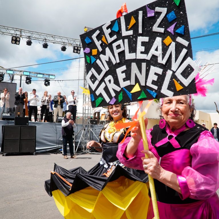 Trenel celebró sus 120 años de vida con un desfile y actividades culturales
