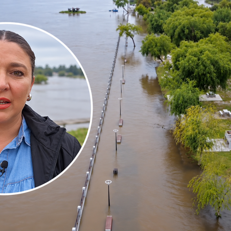 Una mirada castense desde el Litoral: Julieta Riera informó sobre las lluvias y sus consecuencias