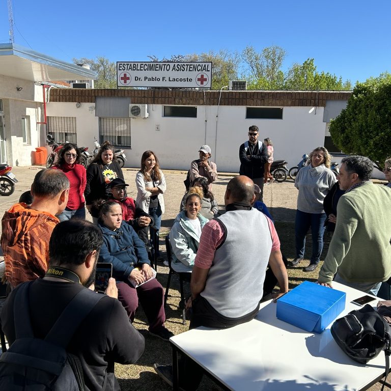 Castex: realizaron un nuevo taller de huerta y salud en el Hospital Pablo F. Lacoste