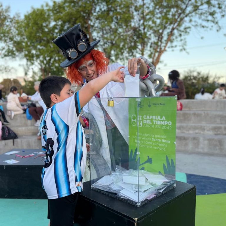 Segunda etapa del Parque Lineal: hoy se cierra la Cápsula del Tiempo