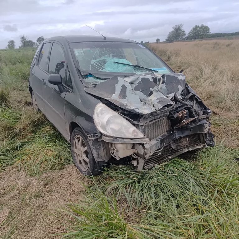 Ruta Nacional 5: una mujer y dos menores hospitalizados tras chocar contra un camión en Lonquimay