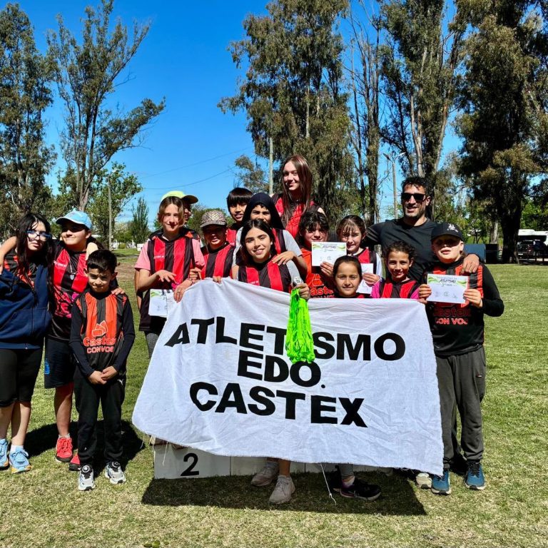 Destacada actuación de la Escuela Municipal de Atletismo de Eduardo Castex en Bernardo Larroudé