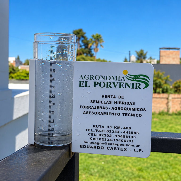 Lluvias dispares en Castex y la zona: los registros oscilaron entre 3,5 y 15 milímetros